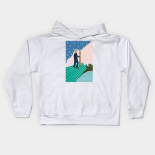 Page of Swords Kids Hoodie